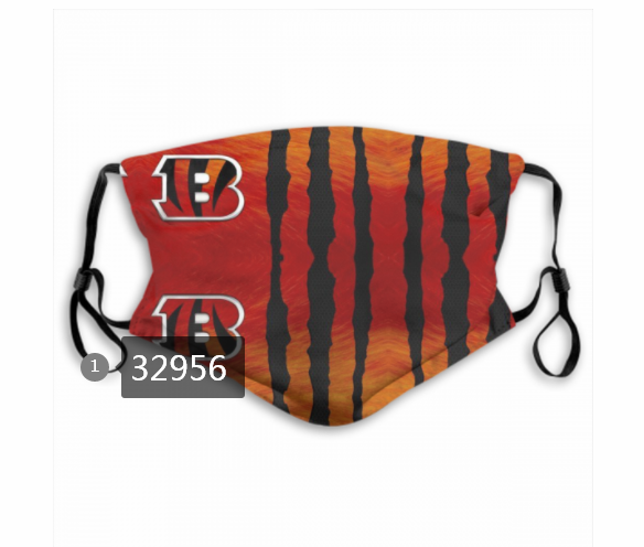 New 2021 NFL Cincinnati Bengals 150 Dust mask with filter